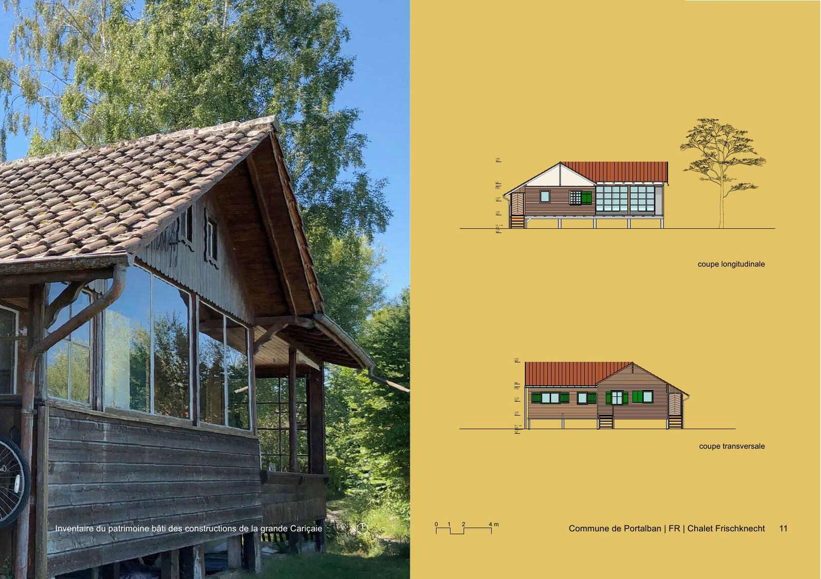 Détails constructifs, Portalban FR, Grande Cariçaie